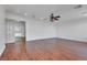 Large bedroom with hardwood floors, crown molding and ample space for customization at 3924 Diamond Ridge St, Las Vegas, NV 89129
