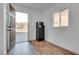 Cozy room with a refrigerator, microwave, and a door to the outside at 3924 Diamond Ridge St, Las Vegas, NV 89129
