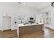 Spacious kitchen with a large island, modern appliances, and bright natural light at 4117 Sinew Ct, Las Vegas, NV 89129