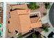 Aerial view of roof featuring desert landscaping and tile roof at 5 Tarryall Ter, Henderson, NV 89074