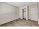 This bedroom features neutral walls, carpeted floors, and a closet with doors at 5 Tarryall Ter, Henderson, NV 89074