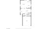 Detailed floor plan of the first floor of the home with living room, kitchen, dining area, garage, and bathroom at 53 Hoke Edward Ct, North Las Vegas, NV 89031
