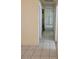 Hallway features tiled floors and closet space at 5317 Holmby Ave, Las Vegas, NV 89146