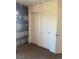 Bedroom closet with white sliding doors and built in shelving at 5466 Scotch Cap Dr, Las Vegas, NV 89122