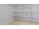 Spacious walk-in closet with custom shelving, providing ample storage and organization at 60 Pecos St, Las Vegas, NV 89110