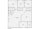 Detailed floor plan showcasing the layout of the home including bedrooms, bathrooms, and living spaces at 7760 Haven St, Las Vegas, NV 89123