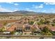 An aerial view of this home shows its proximity to other homes and community at 7957 Lovely Pine Pl, Las Vegas, NV 89143