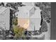 An aerial view of property showcasing a home with well-maintained landscaping at 7985 Simone Ave, Las Vegas, NV 89147