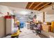 A spacious garage with ample storage space and a functional layout at 7985 Simone Ave, Las Vegas, NV 89147