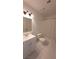 Clean bathroom with a white vanity, toilet, and shower-tub combination at 833 Hedge Way # 2, Las Vegas, NV 89110