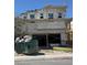 New two-story home under construction, featuring modern architectural design and scaffolding at 9095 Rivington Ave, Las Vegas, NV 89148