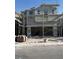 New two-story home featuring a multi-car garage and classic architecture under construction at 9095 Rivington Ave, Las Vegas, NV 89148