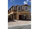 Two-story home under construction featuring a spacious garage and modern window design at 9095 Rivington Ave, Las Vegas, NV 89148