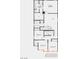 Detailed floor plan of the home's second floor showing the bedrooms, bathrooms, and loft area at 9095 Rivington Ave, Las Vegas, NV 89148