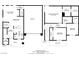 Floorplan showcasing both upstairs and downstairs with dimensions and space estimates at 9157 Acclamation Ct, Las Vegas, NV 89149
