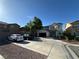 Beautiful two-story home features a spacious driveway and attached two-car garage at 9628 Scrub Jay Ct, Las Vegas, NV 89148