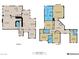 Detailed floorplan showcasing the layout and dimensions of the home's two floors at 10729 Grey Havens Ct, Las Vegas, NV 89135