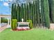 Elegant entrance to the Meridiana community with manicured landscaping and signage at 1116 Piazza Telle, Henderson, NV 89052