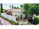 Landscaped backyard with lush greenery and privacy wall in a desirable neighborhood at 1116 Piazza Telle, Henderson, NV 89052