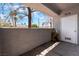 Covered balcony offers an outdoor living space, and privacy at 1838 N Jones Blvd, Las Vegas, NV 89108