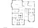 Second floor plan showcasing bedrooms, bathrooms, walk-in closets, and office spaces at 1925 Grey Eagle St, Henderson, NV 89074