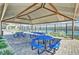 Community picnic area with covered tables for residents to enjoy at 2383 Elmont Ave, North Las Vegas, NV 89086