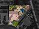 Stunning aerial view of property featuring a beautiful backyard pool and lush landscaping at 2554 Braehead Ln, Henderson, NV 89044