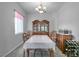 Dining room with a wooden table and chairs set, display cabinet, and wine rack at 2554 Braehead Ln, Henderson, NV 89044