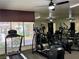 Bright gym with treadmill and elliptical machines, featuring large windows for natural light during workouts at 2606 S Durango Dr # 260, Las Vegas, NV 89117