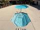 Community pool and inviting jacuzzi provide a relaxing oasis with a clear 'No Diving' safety notice at 2606 S Durango Dr # 260, Las Vegas, NV 89117