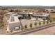 This home includes modern architecture, solar panels, and a spacious driveway offering a contemporary living experience at 3 Horseshoe Rock Ct, Henderson, NV 89012