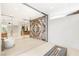 Large bathroom with a soaking tub, dual vanities, and seamless indoor-outdoor living at 3 Horseshoe Rock Ct, Henderson, NV 89012