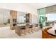 Modern kitchen with granite counters, stainless appliances, and bar seating at 3 Horseshoe Rock Ct, Henderson, NV 89012
