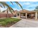 Spacious backyard with covered patio perfect for outdoor entertaining and relaxation at 3005 Dotted Wren Ave, North Las Vegas, NV 89084
