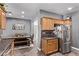 Open-concept kitchen and dining area, perfect for Gathering meals and gatherings at 3005 Dotted Wren Ave, North Las Vegas, NV 89084