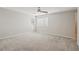 Bright bedroom featuring a ceiling fan and window at 354 Spotted Dove St, Las Vegas, NV 89138