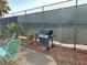 Outdoor grill area featuring a stainless steel grill and patio seating for residents at 3550 Bay Sands Dr # 3001, Laughlin, NV 89029