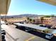 Parking with covered parking spaces and a view of the desert mountains at 3550 Bay Sands Dr # 3001, Laughlin, NV 89029