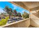 Balcony view featuring a quiet street. Experience peaceful serenity at 3937 S Torrey Pines Dr, Las Vegas, NV 89103