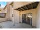 Private back patio with desert landscaping and covered area at 3937 S Torrey Pines Dr, Las Vegas, NV 89103
