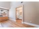 Bright bedroom offering high ceilings and an en-suite bathroom with natural light coming through at 601 Bear Grass St, Las Vegas, NV 89144