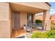 Inviting front porch with seating area, perfect for enjoying a morning coffee or evening relaxation at 601 Bear Grass St, Las Vegas, NV 89144