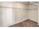 Walk-in closet with sturdy metal shelving at 632 Twilight Blue Ave, North Las Vegas, NV 89032
