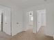 Hallway offers smooth transition to other rooms, ensuring convenient navigation throughout the home at 6625 Pine Siskin Pl, North Las Vegas, NV 89084