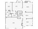 Detailed floor plan showcasing layout of the kitchen, Gathering room, bedrooms and bathrooms at 695 Orbiter Ln, Las Vegas, NV 89148