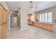 Open kitchen features long counter with storage at 7489 Crystal Clear Ave, Las Vegas, NV 89113