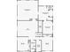 Detailed second story floor plan featuring primary suite, loft, laundry room, and additional bedrooms and bathrooms at 7931 Campers Village Ave, Las Vegas, NV 89178
