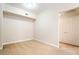 Cozy bedroom featuring a closet with double doors and neutral walls at 8000 Badura Ave # 1058, Las Vegas, NV 89113
