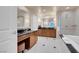 Spacious bathroom with double vanity, soaking tub, and large mirrors at 135 E Harmon Ave # 3620, Las Vegas, NV 89109