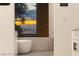 Bright bathroom offering scenic city views from the soaking tub, creating a spa-like experience at 1491 Reims Dr, Henderson, NV 89012